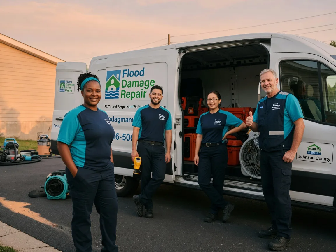 Water Damage Restoration company in Kirvin, TX